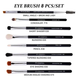 Eye Brush 8-Piece Set