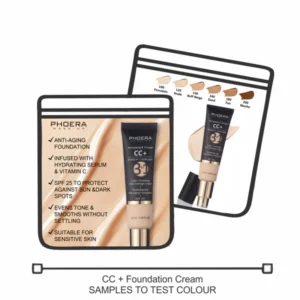 PHOERA CC+ Cream Foundation SAMPLES TO TEST COLOUR
